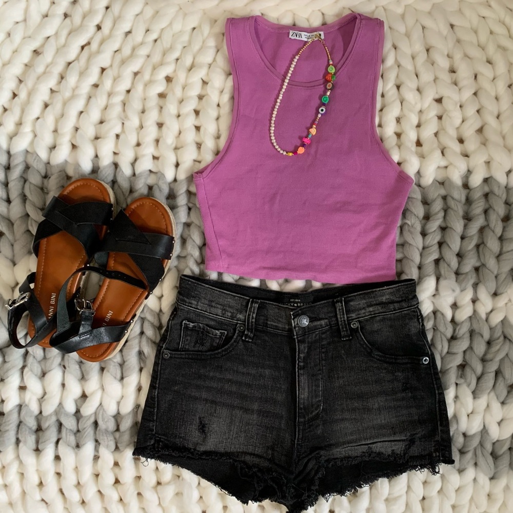 Lucky Brand High Rise Shortie